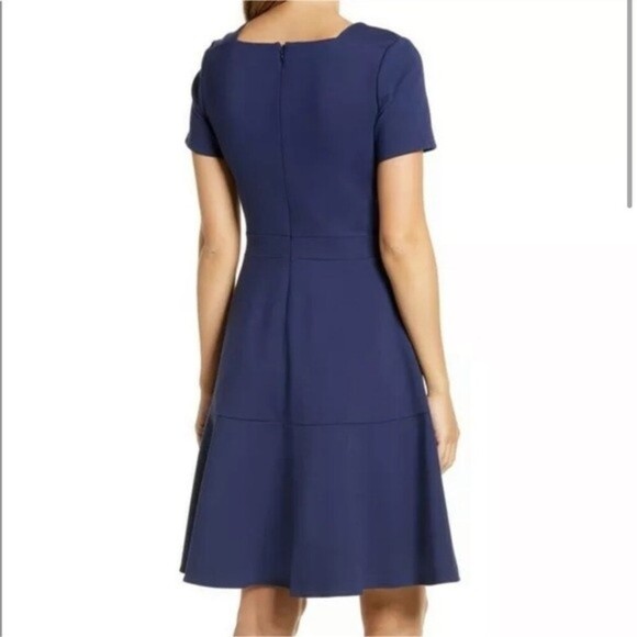 Rachel Parcel Squared Neck Dress - Picture 2 of 10